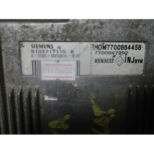 Renault Laguna Motor Beyni S103717115 7700864458 7700867292
