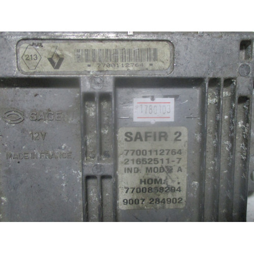 Renault Twingo Motor Beyni 7700112764 7700868294 21652511-7 9007284902