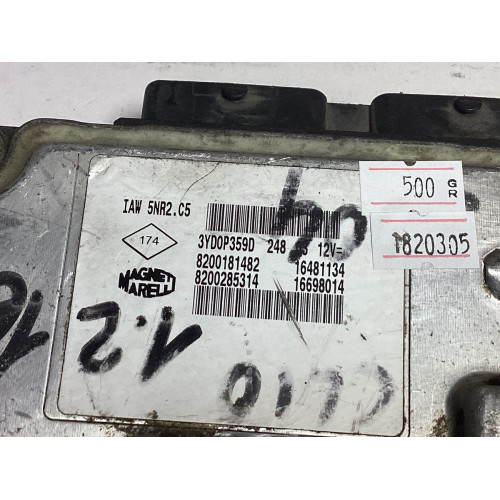 Renault Clio 1.2 Motor Beyni IAW5NR2.C5 16481134 8200181482 8200285314