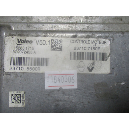 Dacia Sandero Motor Beyni V29072455 237105500R 237107150R