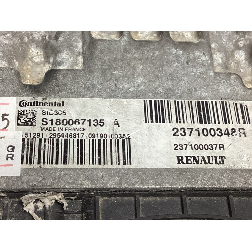 Renault Megane 1.5 DCİ Motor Beyni SID305 S180067135A 237100348R
