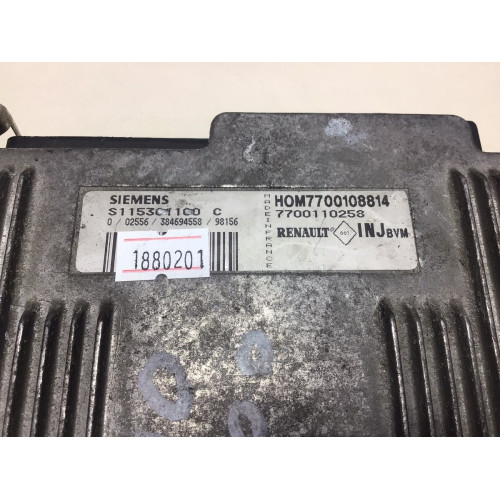 Renault Clio 1.4 Motor Beyni S115301100C HOM7700108814 7700110258