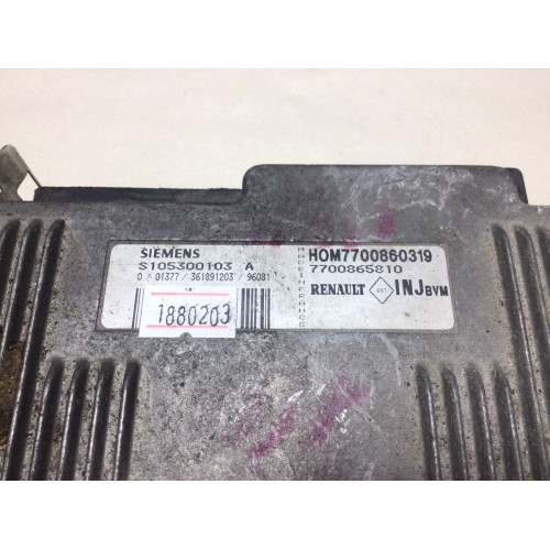 Renault Megane 1.6 Motor Beyni 7700860319 S105300103A 7700865810