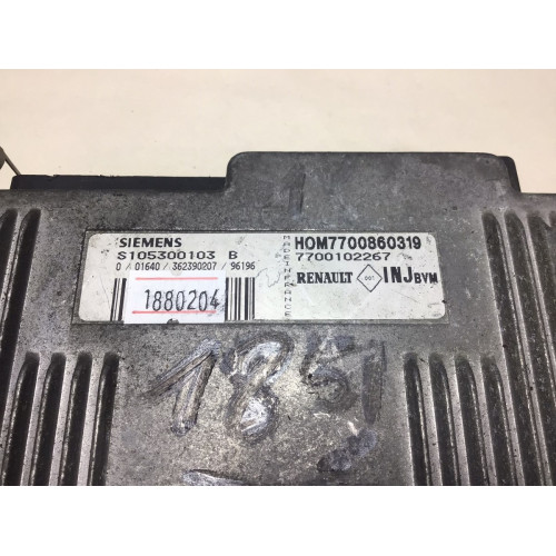 Renault Megane 1.6 Motor Beyni S105300103B HOM7700860319 7700102267