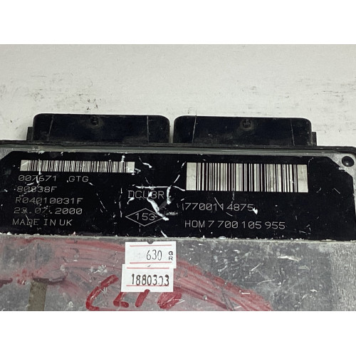 Renault Clio 1.9 Motor Beyni R04010031F 7700114875 HOM7700105955