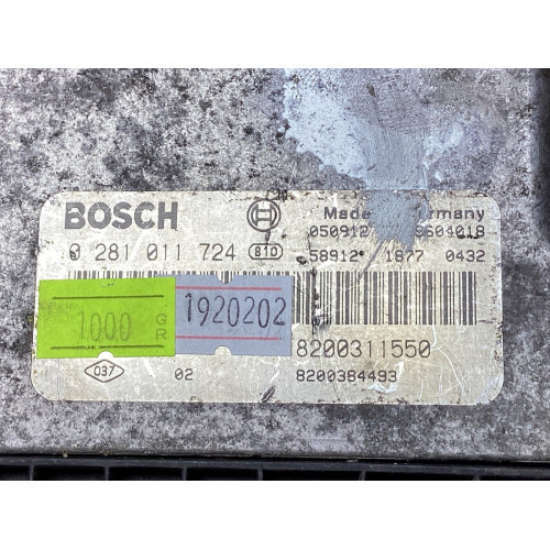 Renault Espace 1.9 DCI Motor Beyni 0281011724 8200311550 8200384493