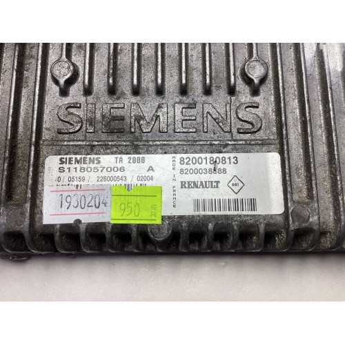 Renault Scenic 2.0 Şanzıman Beyni S118057006A 8200180813 8200038888 TA2000
