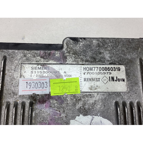 Renault Megane 1.6 Motor Beyni S115300203A HOM7700860319 7700105979