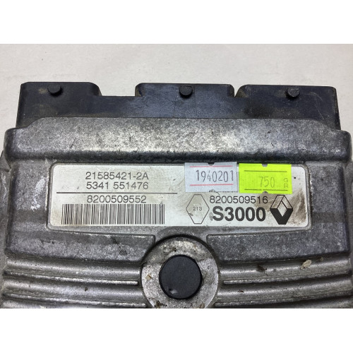 Renault Megane 2 1.6 Motor Beyni 21585421-2A 8200509552 8200509516 S3000