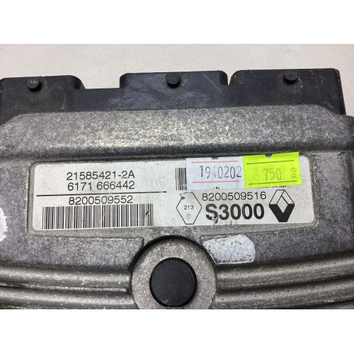 Renault Megane 2 1.6 Motor Beyni 21585421-2A 8200509552 8200509516 S3000