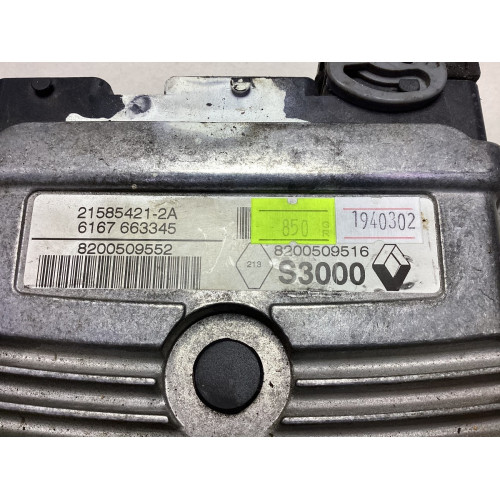 Renault Megane 2 1.6 Motor Beyni 21585421-2A 8200509552 8200509516 S3000