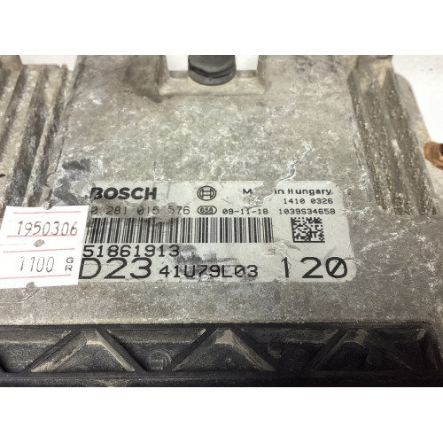 Fiat Ducato 2.3 Motor Beyni 0281015576 51861913