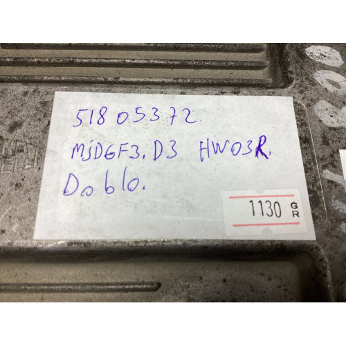 Fiat Doblo 1.3 JTD Motor Beyni MJD 6F3.D3 HW03R 51805372