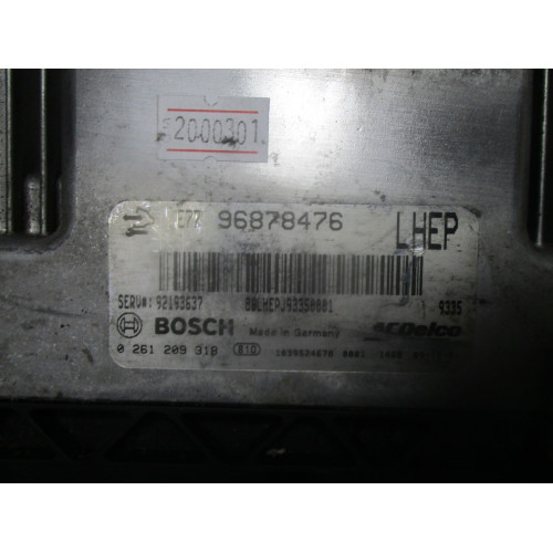 Chevrolet Captiva 3.2 Motor Beyni 0261209318 96878476