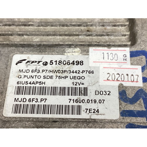 Fiat Grande Punto Motor Beyni MJD 6F3.P7 HW03P 51806498