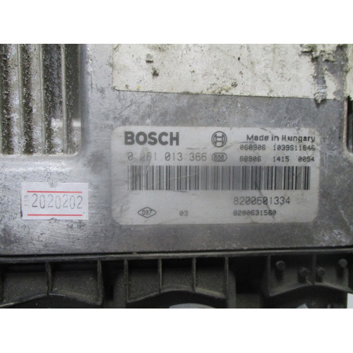 Renault Megane Scenic 1.9 DCI Motor Beyni 0281013366 8200601334 8200631560