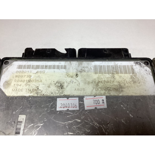 Fiat Doblo Punto 1.9 Motor Beyni R04010035A 46760545 DCU3F