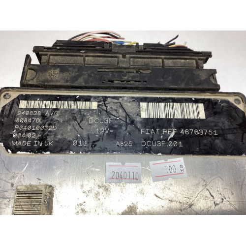 Fiat Doblo 1.9 JTD Motor Beyni R04010032D DCU3F 46763751