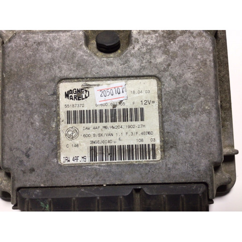 Fiat Punto Motor Beyni IAW4AF.M9 61600.627.05 55187372