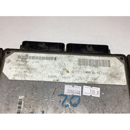 Fiat Doblo Punto 1.9 Motor Beyni R04010035A 46760545 DCU3F