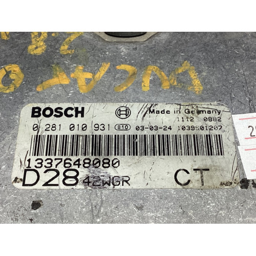 Fiat Ducato 2.8 Motor Beyni 0281010931 1351212080