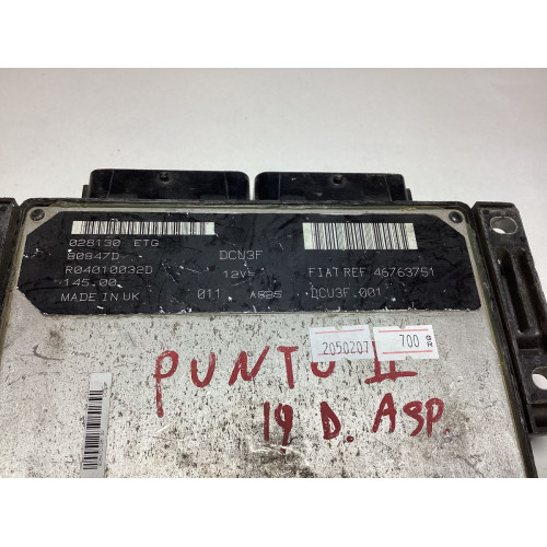 Fiat Doblo 1.9 JTD Motor Beyni R04010032D DCU3F 46763751