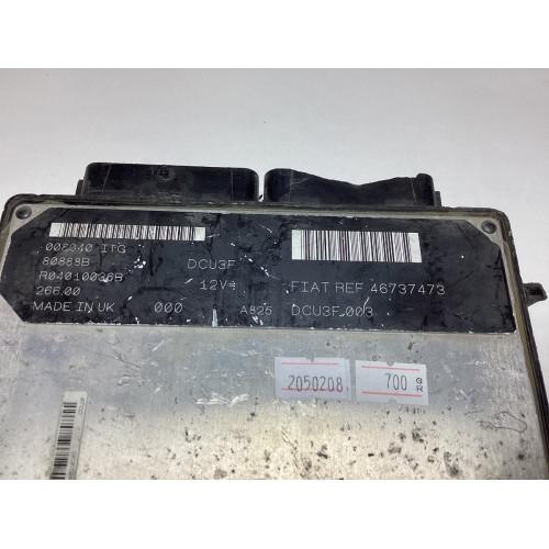 Fiat Doblo 1.9 Motor Beyni 46737473 DCU3F R04010036B