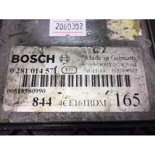 Fiat Lancia Delta Motor Beyni 0281014571 00518580990