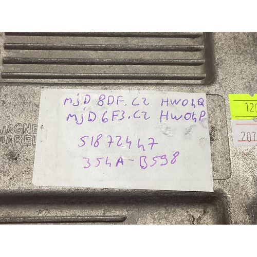 Fiat 500 Motor Beyni MJD8DF.C2 MJD6F3.C2 HW04P HW04Q 51872447 354A-B598