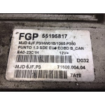 Fiat Punto 1.3 Motor Beyni MJD6JF.P3 55195817 HW01B