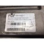 Fiat Punto 1.3 Motor Beyni MJD6JF.P3 55195817 HW01B