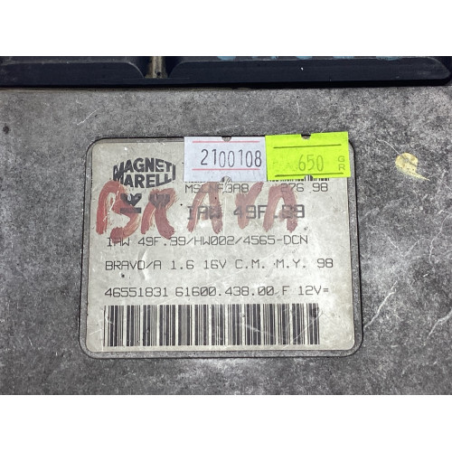 Fiat Bravo 1.6 Motor Beyni 46551831 IAW49F.B9 HW002