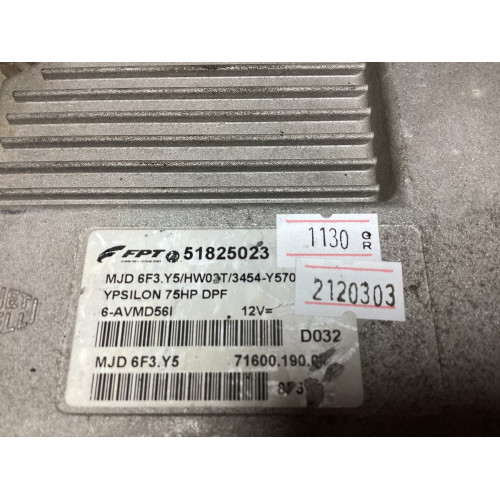 Lancia Ypsilon 1.3 JTD Motor Beyni MJD 6F3.Y5 HW03T 51825023