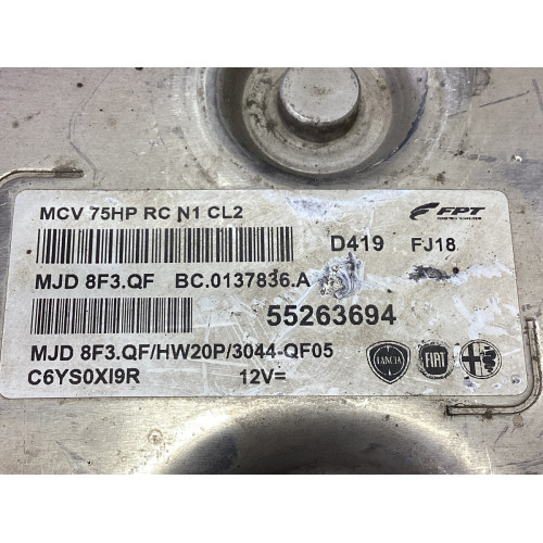 Fiat Fiorino 1.3 Motor Beyni MJD 8F3.QF HW20P 55263694