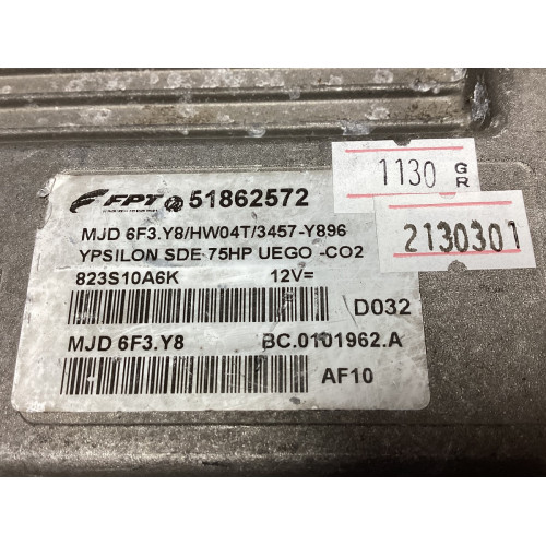 Lancia Ypsilon 1.3 Motor Beyni MJD 6F3.Y8 HW04T 51862572