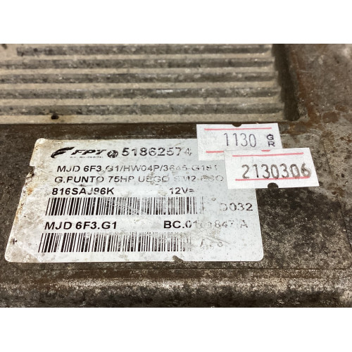 Fiat Grande Punto 1.3 Motor Beyni MJD 6F3.G1 HW04P 51862574