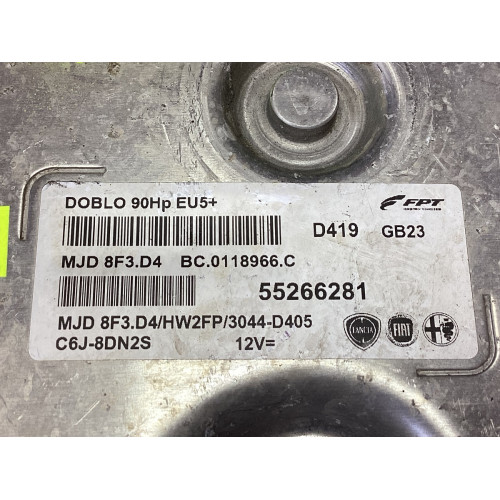 Fiat Doblo Motor Beyni MJD 8F3.D4 HW2FP 55266281