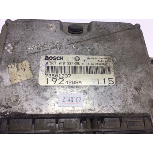 Fiat Stilo 1.9 Motor Beyni 0281010337 73501237