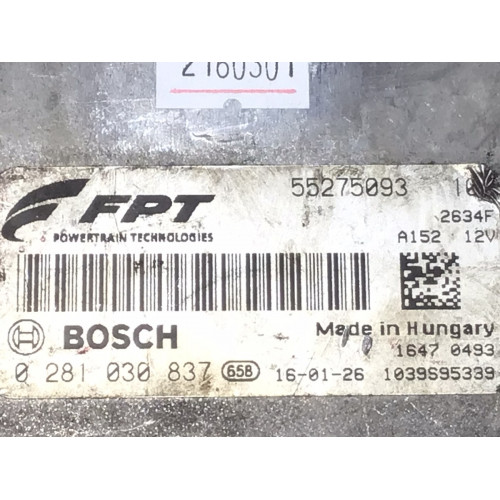Fiat Doblo 1.6 Motor Beyni 0281030837 55275093