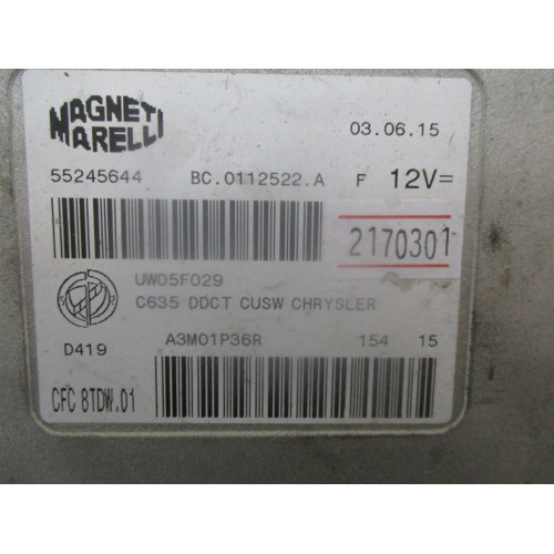 Fiat Şanzıman Beyni CFC8TDW.01 55245644 UWO5F029 A3M01P36R
