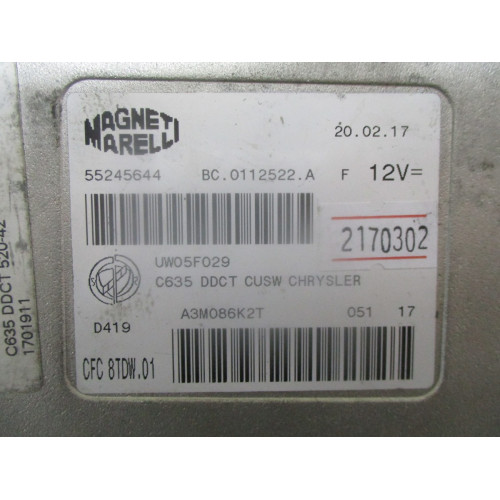 Fiat Şanzıman Beyni CFC8TDW.01 55245644 UWO5F029 A3M086K2T