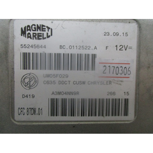 Fiat Şanzıman Beyni CFC8TDW.01 55245644 UWO5F029 A3M04NN9R