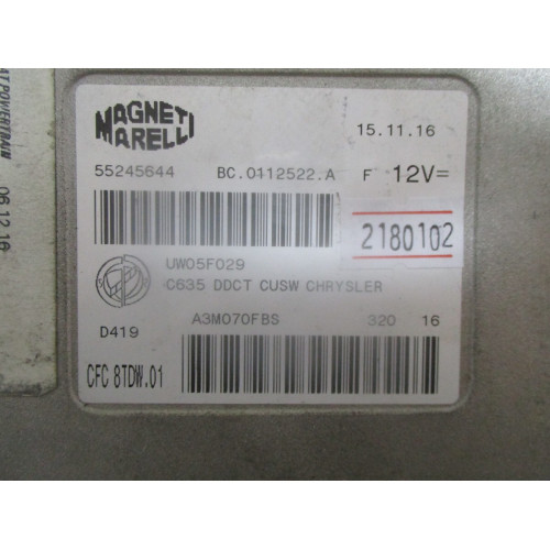 Fiat Şanzıman Beyni CFC8TDW.01 55245644 UWO5F029 A3M070FBS