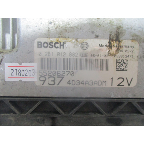Alfa Romeo 1.9 Motor Beyni 0281012882 55206270