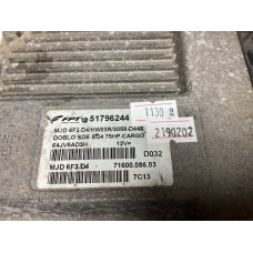 Fiat Grande Punto Motor beyni 51862589 MJD6F3.PI