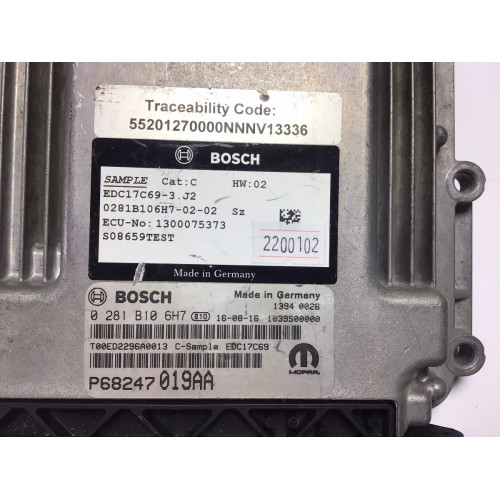 Chrysler Motor Beyni 0281B106H7 68247019aa
