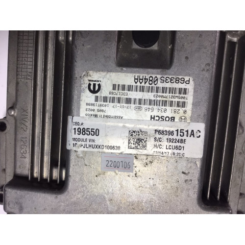 Jeep Motor Beyni 0281034646