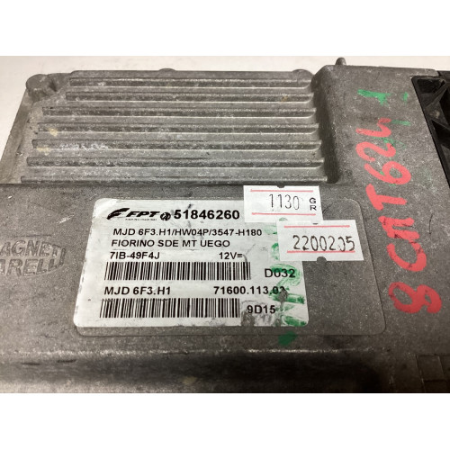 Fiat Fiorino 1.3 Motor Beyni 51846260 HW04P MJD6F3.H1