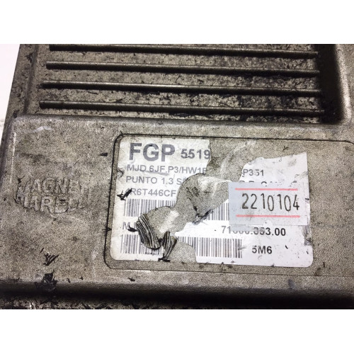 Fiat Punto 1.3 Motor Beyni MJD6JF.P3 55195817