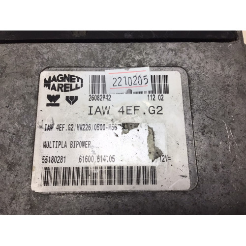 Fiat Multipla 1.6 Motor Beyni IAW4EF.G2 55180281 HW226